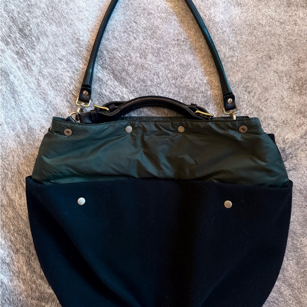 Marni Green and Black Shoulder Bag
